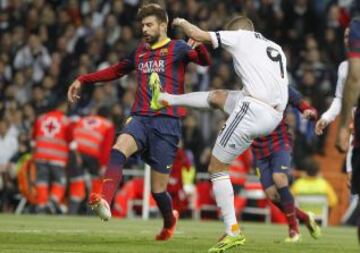2-1. Benzema anota el segundo gol.
