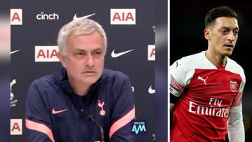 Mourinho responde a Özil tras polémicas declaraciones