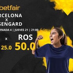 Barça Femenino vs. FC Rosengard: horario, TV, estadísticas, clasificación y pronósticos