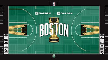 La NBA ‘modifica’ sus canchas para la Copa: así son las 30 pistas de la NBA Cup