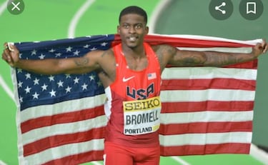 Trayvon Bromell en los Juegos de Tokio: en qu pruebas compite, calendario, fechas y horarios