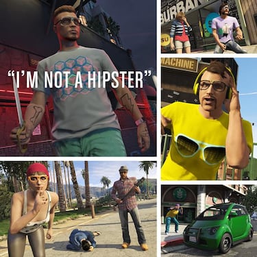 Gana un pack de regalos de GTA V por ser un hipster