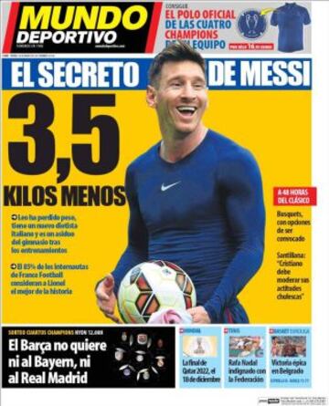 Portadas de la prensa deportiva