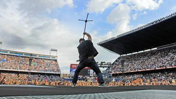 El Vicente Calder&oacute;n ha vibrado con m&aacute;s de 40 grandes conciertos como &eacute;ste de Los 40, con Seguridad Social entre otros.