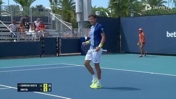 Pablo Carreño vuelve a ganar en Miami cuatro años después