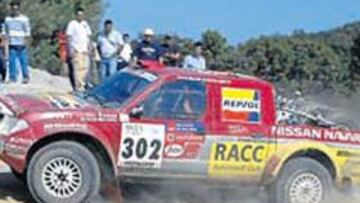 <b>CASI BICAMPEÓN. </b>Marc Blázquez, durante la etapa de ayer.