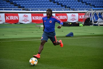 La Selección Colombia realizó el reconocimiento del Nissan Stadium, escenario en el que enfrentará a Japón este viernes a partir de las 5:20 a.m. (hora colombiana).