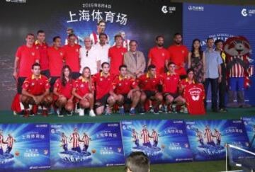 Atlético de Madrid en Shanghái.