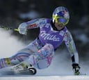 Lindsey Vonn sufre el mordisco de uno de sus perros