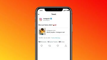 Twitter por fin te deja ver una vista previa de tu publicación en Instagram