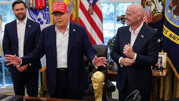 La comparación de Infantino entre Trump y Messi por ser ‘ganadores’