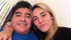 Maradona y Rocío Oliva