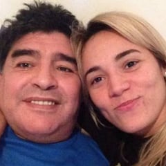 Filtran amenazas de Rocío Oliva a las hijas de Maradona