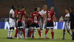 Partido entre Independiente Medellín y Deportivo Pasto por la primera fecha de los cuadrangulares de la Liga BetPlay.