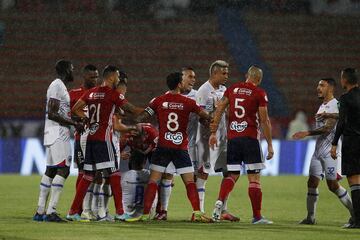 Partido entre Independiente Medellín y Deportivo Pasto por la primera fecha de los cuadrangulares de la Liga BetPlay.