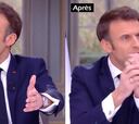 Macron se quita el reloj de lujo para una entrevista