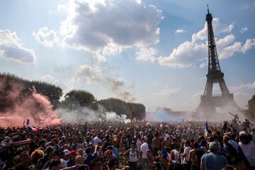 La Fan Zone de los parisinos. 