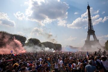 La Fan Zone de los parisinos.