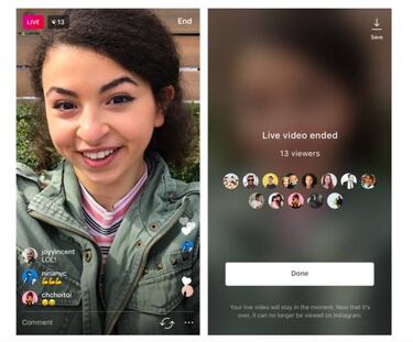 Cómo guardar un video directo en el móvil, nueva función de Instagram