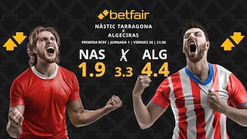 Nàstic de Tarragona vs. Algeciras CF: horario, dónde ver, pronósticos y estadísticas