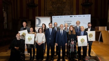 Las autoridades asistentes junto a los premiados de los 42 Premios Ortega y Gasset.
REMITIDA / HANDOUT por GRUPO PRISA
Fotografía remitida a medios de comunicación exclusivamente para ilustrar la noticia a la que hace referencia la imagen, y citando la procedencia de la imagen en la firma
05/5/2025
