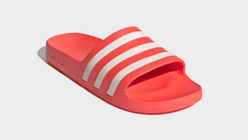 Chanclas adidas mujer rojas best sale