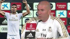 ¿Dejó caer Zidane la titularidad de Casemiro? Su respuesta...
