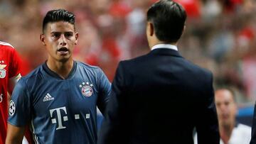 ¿Por qué está molesto James? Así son sus números con Kovac