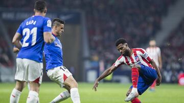 Dani Garc&iacute;a y Capa ante el Atl&eacute;tico.