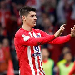 La dupla Memphis-Morata repite en ataque; Saúl entra por Barrios en el medio