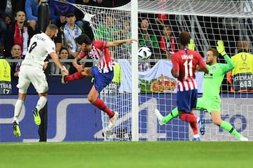 Benzema empató el partido. 1-1.