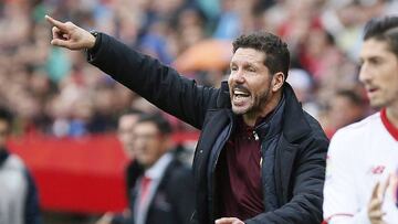 Pese a perder ante Sampaoli, Simeone se fue tranquilo