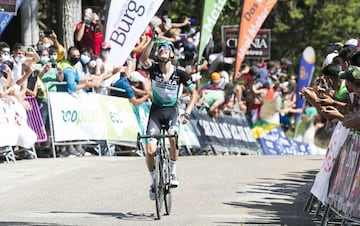 Regresó el ciclismo. Así fue la primera emocionante etapa de la Vuelta a Burgos 