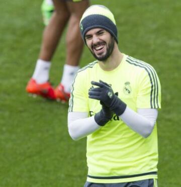 Isco feliz.