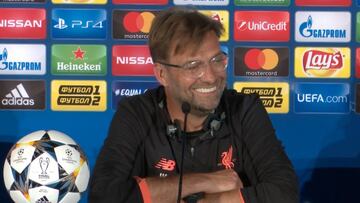 La ironía de Klopp que desató las risas en la sala de prensa