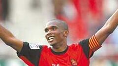 Eto'o regresó a Mallorca y dará vía libre al Atlético