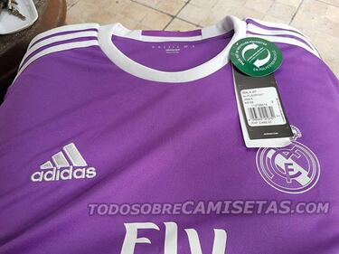 Se filtra la supuesta segunda camiseta del Real Madrid