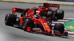 F1 - SPAIN GRAND PRIX 2019
 
 05 VETTEL Sebastian (ger), Scuderia Ferrari SF90, action during 2019 Formula 1 FIA world championship, Spain Grand Prix, at Barcelona Catalunya from May 10 to 12 - Photo DPPI
 
 
 12/05/2019