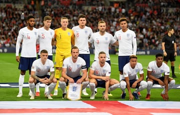 Equipo de Inglaterra.