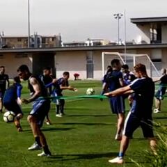 ¿Volverán ante la UC?: así entrenan Jara y Soteldo