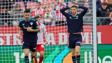 14/03/26 PARTIDO PRIMERA DIVISION JORNADA 28
GIRONA - ATHLETIC BILBAO
TRISTEZA OIHAN SANCET YURI BERCHICHE