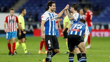 07/11/20 PARTIDO SEGUNDA DIVISION
ESPANYOL - LUGO
Cabrera (4) RCD Espanyol
Calero
David López