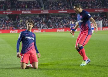 Joao Félix anotó en el primer minuto de partido el 0-1.