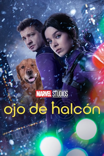 ojo de halcon hawkeye jeremy renner hailee steinfeld clint barton kate bishop