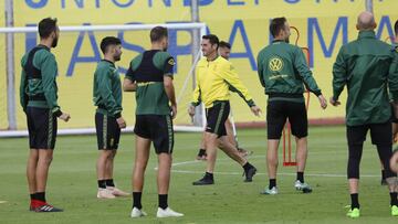 Entrenamiento de Las Palmas