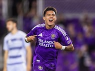 Nicolás Rodríguez en un partido de Orlando City.