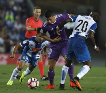 James anotó el 0-1.