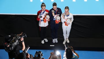 España lidera los Mundiales