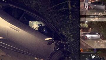 Aparatoso accidente de Sakho, delantero del West Ham