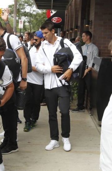 Zidane's Real Madrid arrival in Columbus Ohio